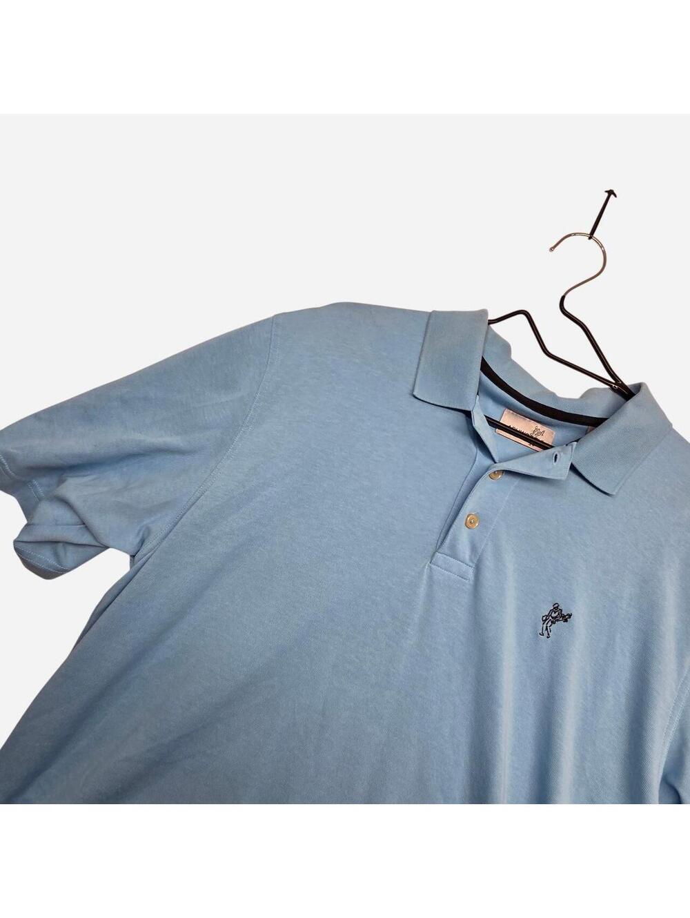 Ashworth Men's Blue Polo-shirt
